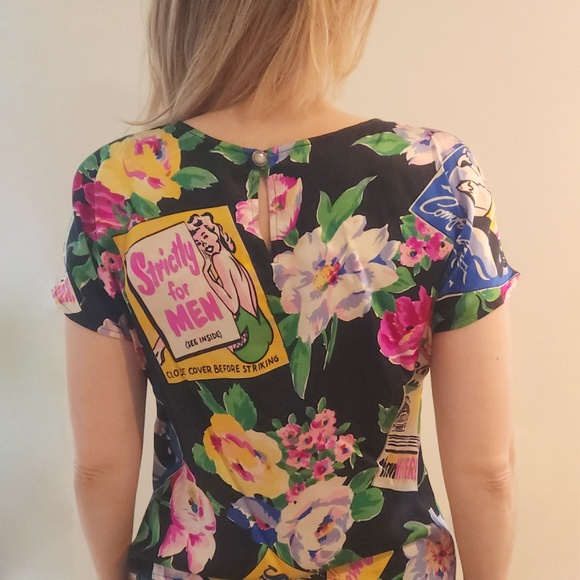 UNGARO Vintage Silk Skirt and Top Set (Italian) Ready to Wear Now! (Size 4) - Picture 4 of 12